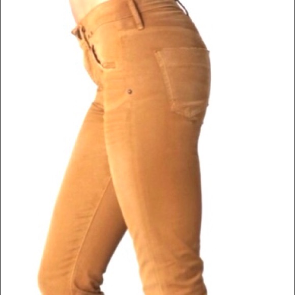 Bell bottoms jeans Citizen of Humanity jeans pants tan rust color women 29/34 - Picture 3 of 15